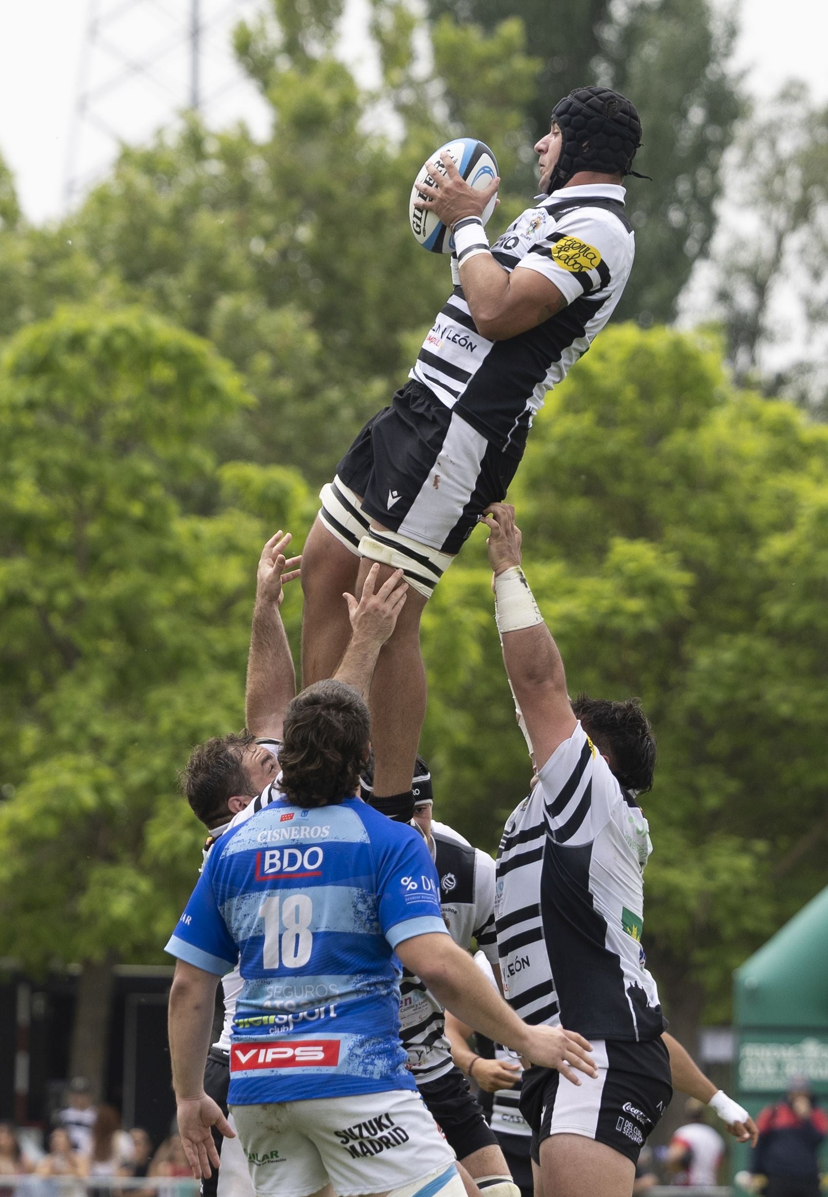 Final de la Liga de rugby. El Salvador 14-11 Cisneros