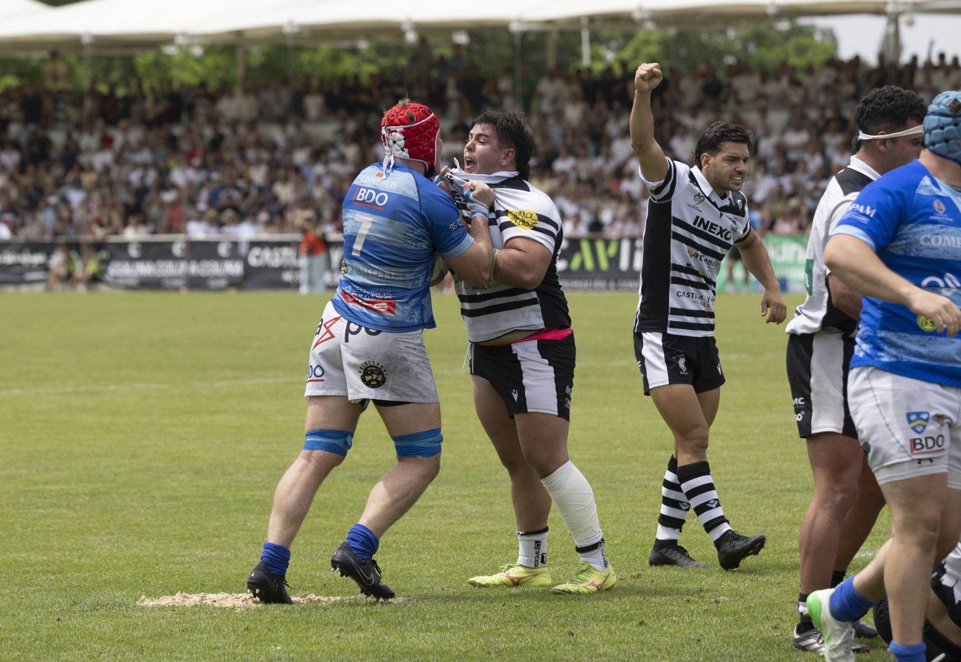 Final de la Liga de rugby. El Salvador 14-11 Cisneros
