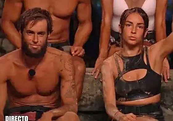 Montoya junto a Anita en 'Supervivientes'.