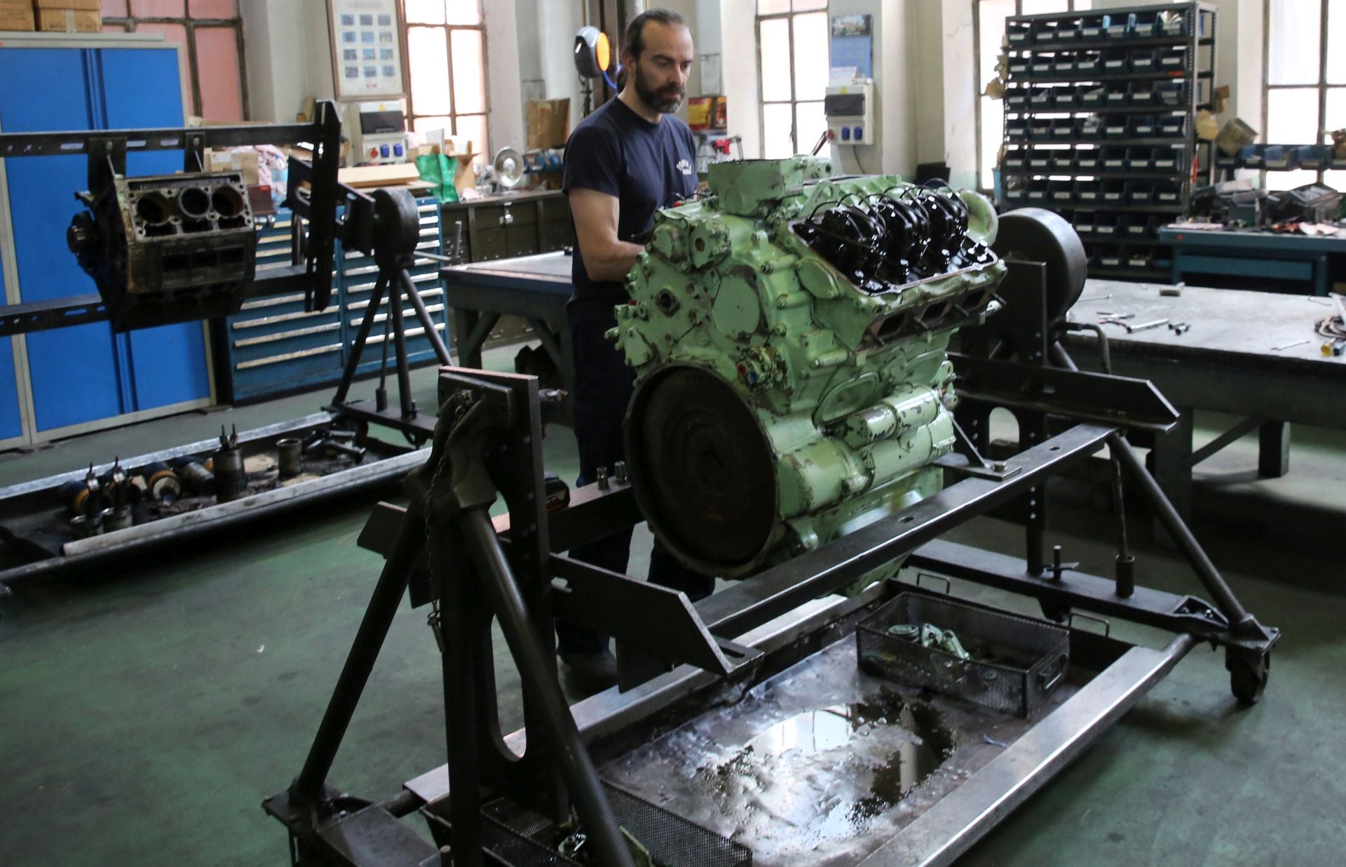 Fotos de las instalaciones de la Base Mixta de Segovia