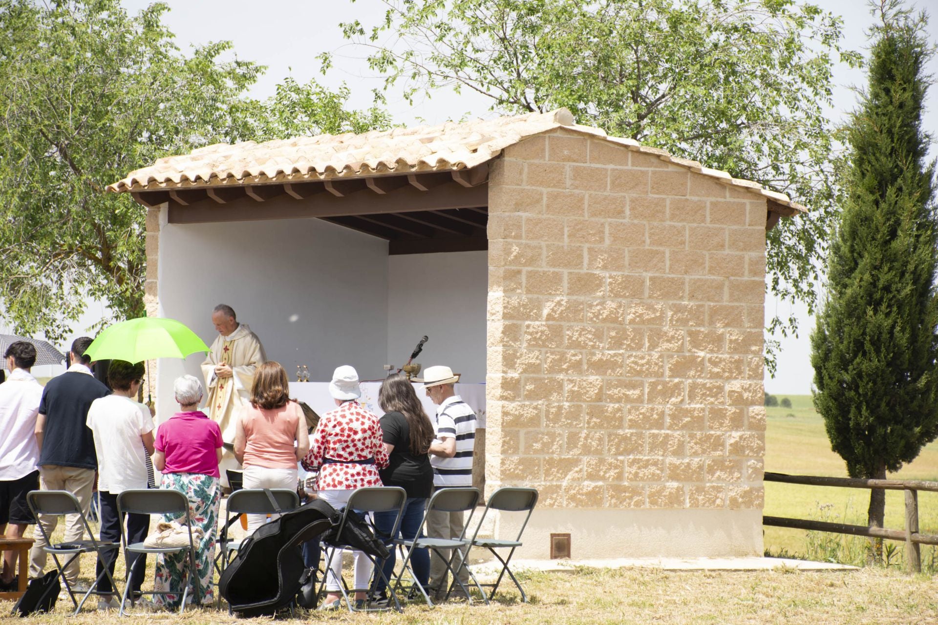 Becerril disfruta de la romería del Cristo de San Felices