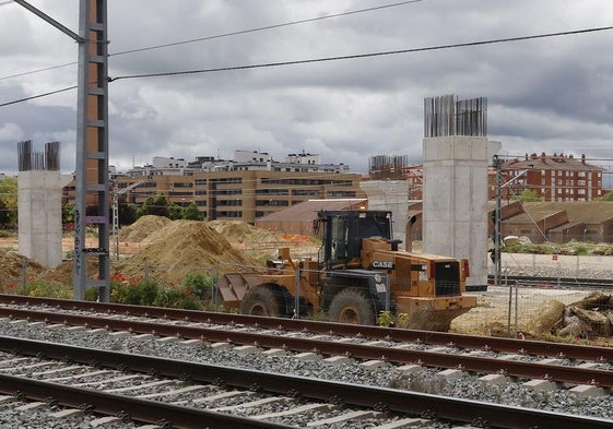 Aspecto de las obras en el salto del carnero, el pasado 15 de mayo.