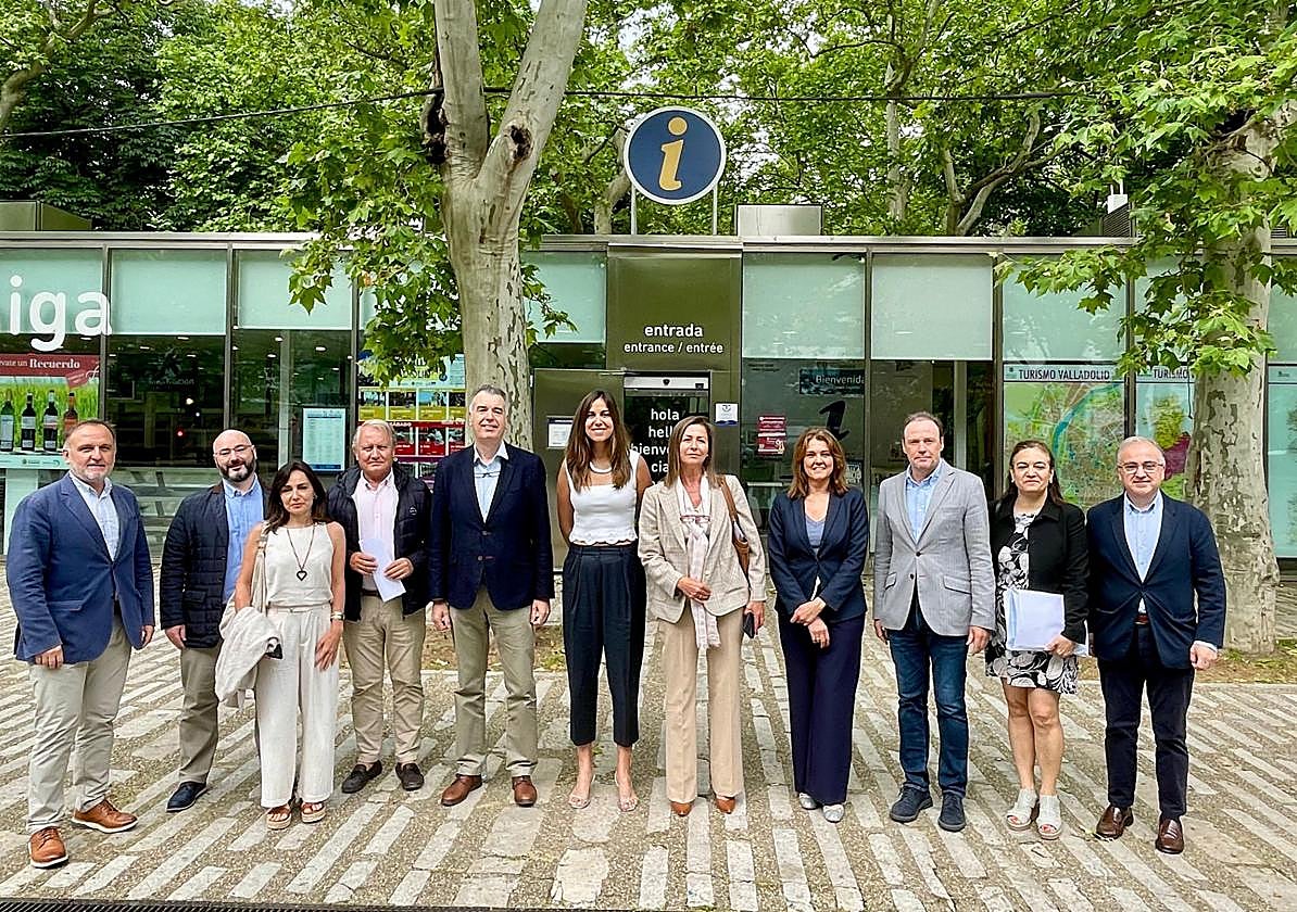 Primera reunión de los agentes implicados en la puesta en marcha del plan, celebrada este lunes.