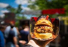 Una de las hamburguesas que se podrá probar en The Burger Cup