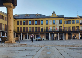 Plaza Mayor de Tordesillas.