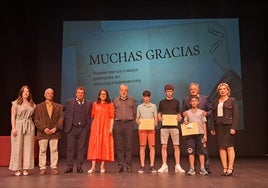 Ganadores de las Justas Poéticas Castellanas 2025 en Laguna de Duero.