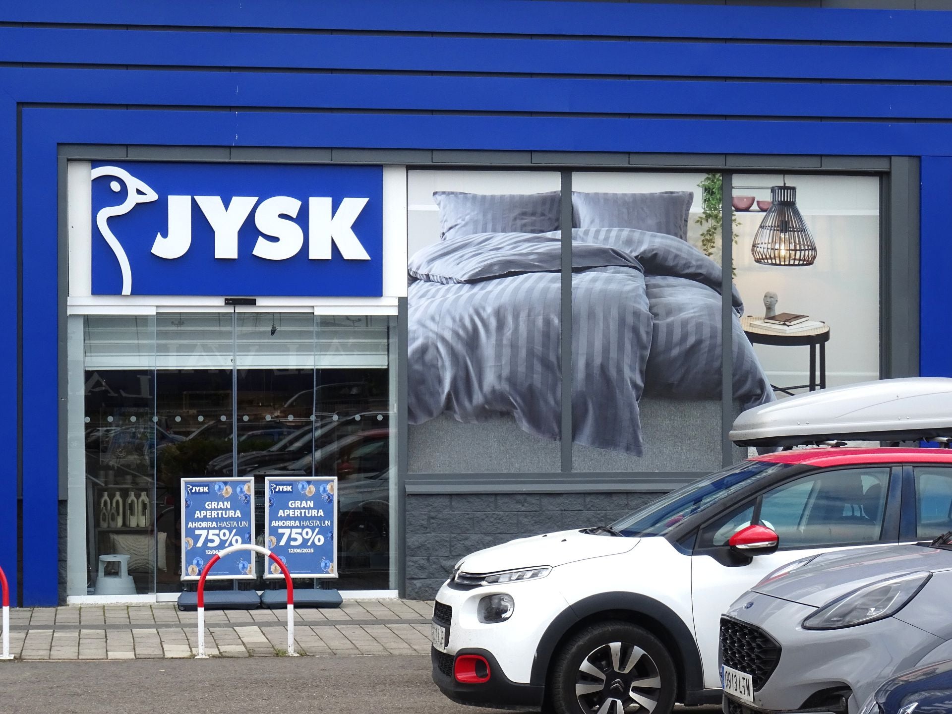 Futura nave de la empresa danesa de muebles Jysk en Valladolid