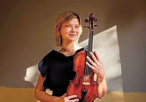 La violinista Alina Ibragimova.