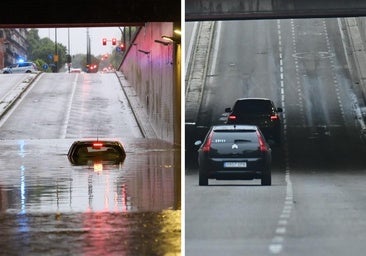 La ciudad recupera la normalidad tras las fuertes lluvias que inundaron el centro