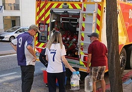 Avería, corte y reparto de agua en el Paseo Ezequiel González