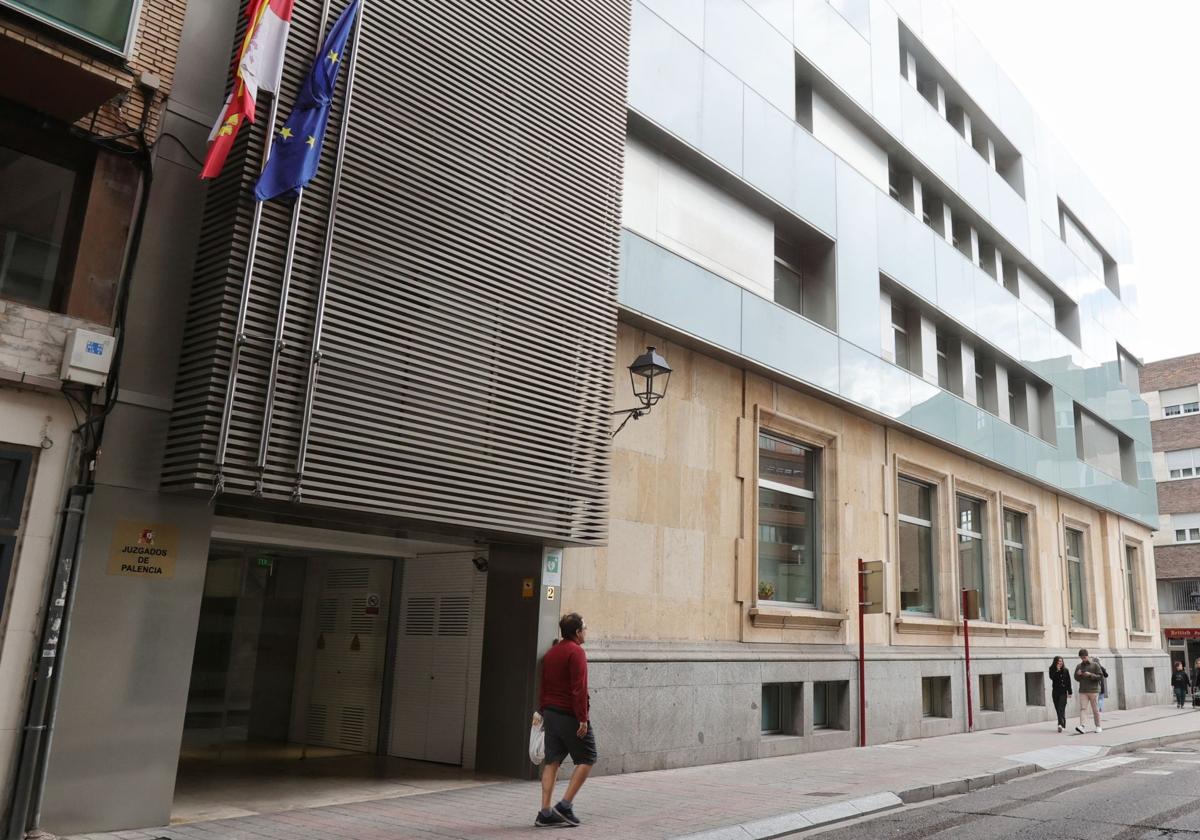 Sede judicial de la calle Menéndez Pelayo de Palencia.