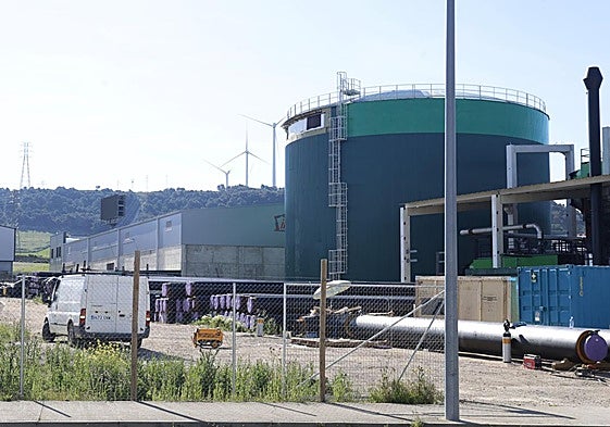 Central térmica de la red de calor de Iberdrola.