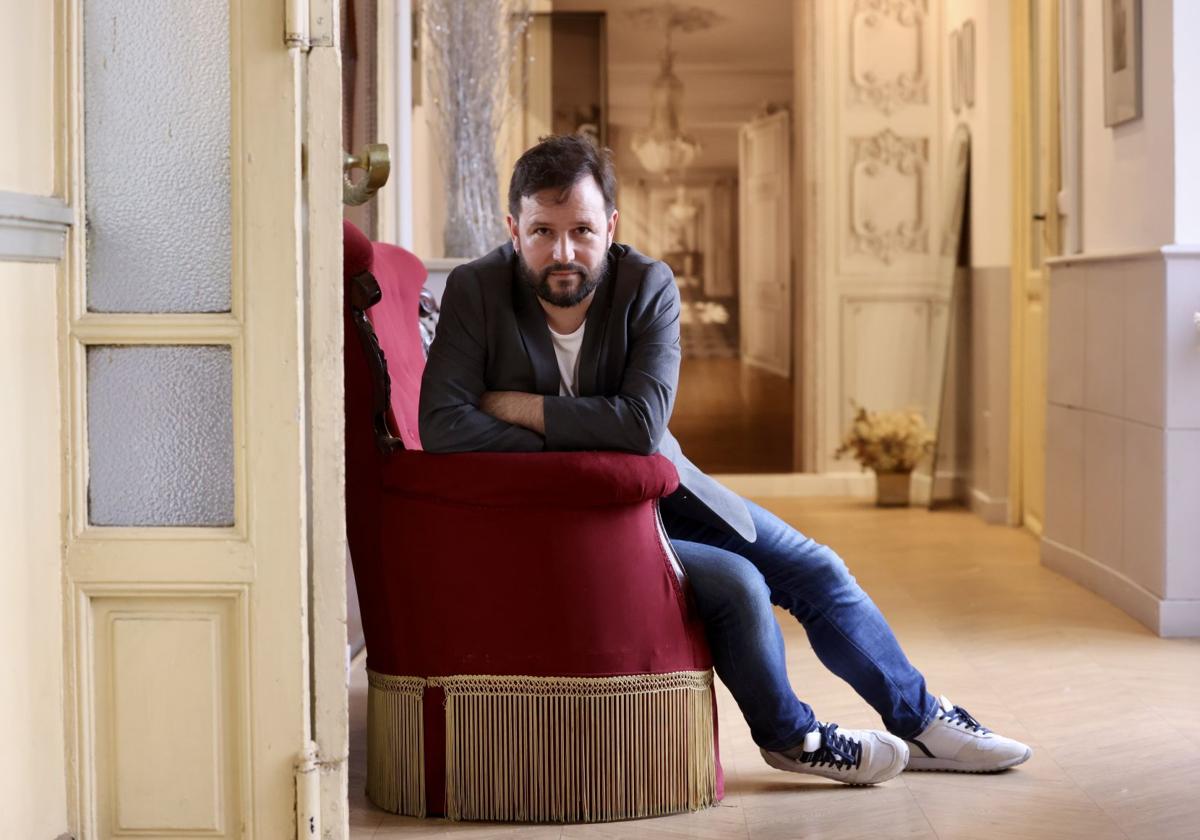 Fernando del Val, en el Círculo de Recreo, donde presentó su último poemario.