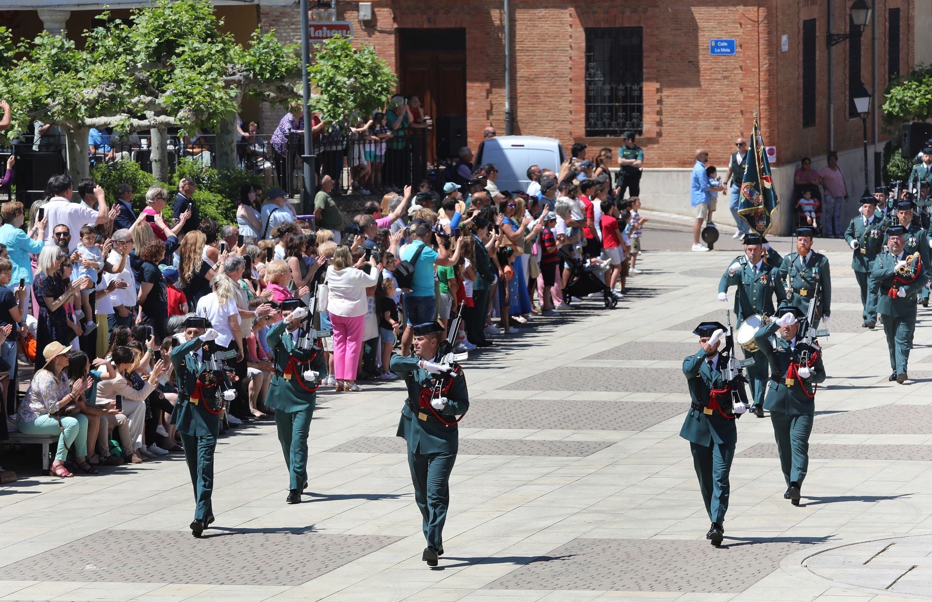 La Guardia Civil honra en Paredes de Nava sus 181 años de historia
