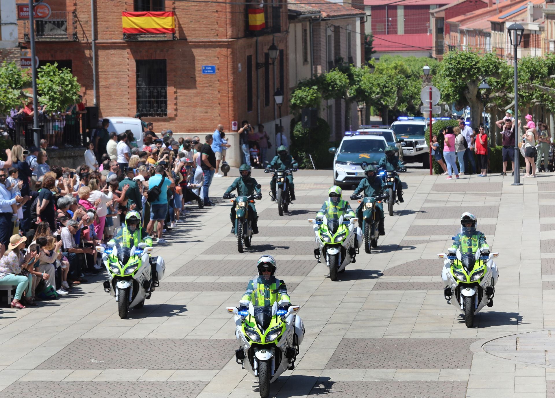 La Guardia Civil honra en Paredes de Nava sus 181 años de historia