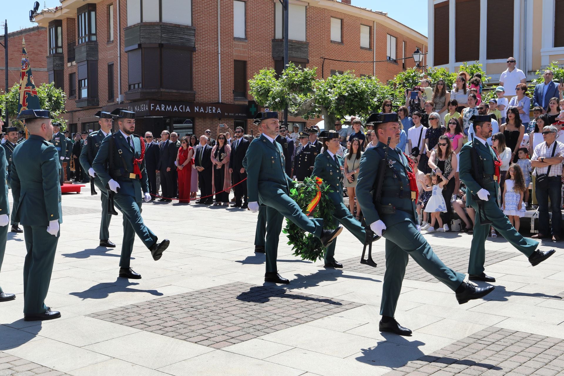 La Guardia Civil honra en Paredes de Nava sus 181 años de historia