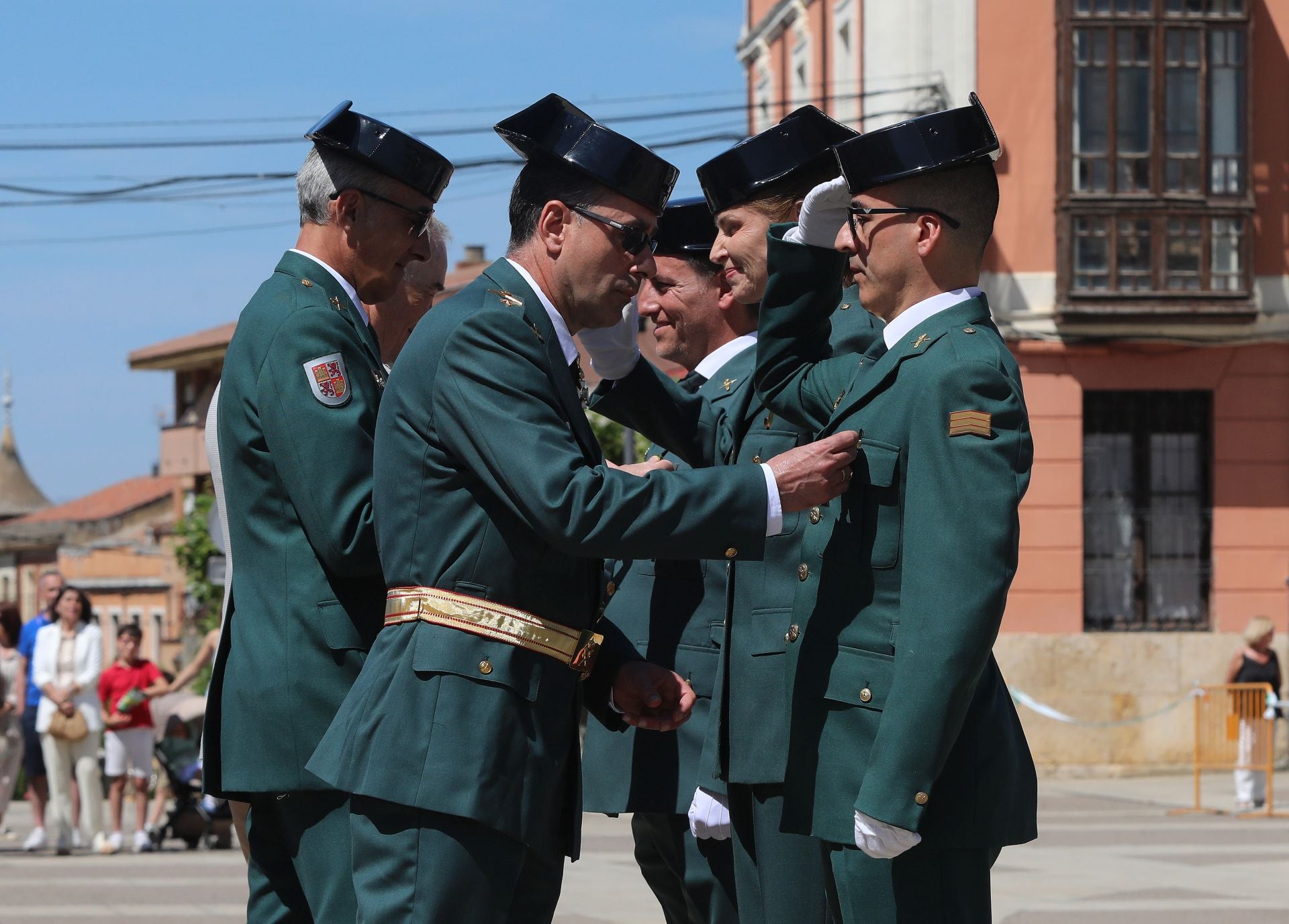 La Guardia Civil honra en Paredes de Nava sus 181 años de historia