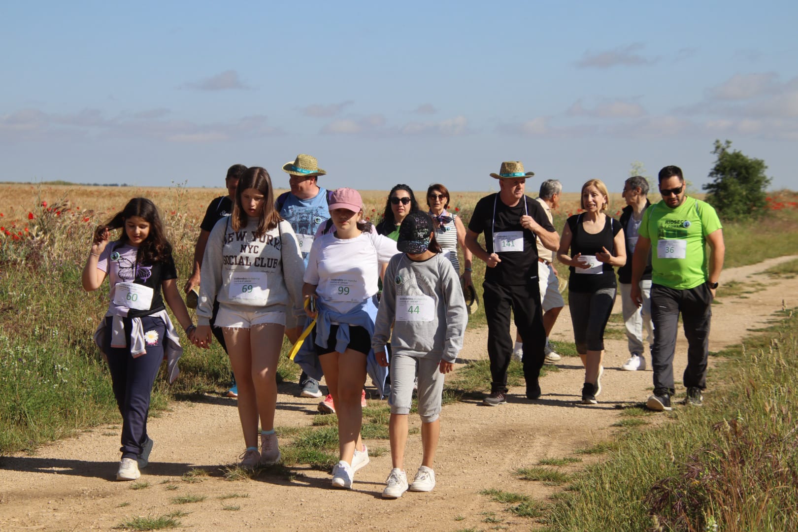 Valdenebro de los Valles marcha contra el cáncer