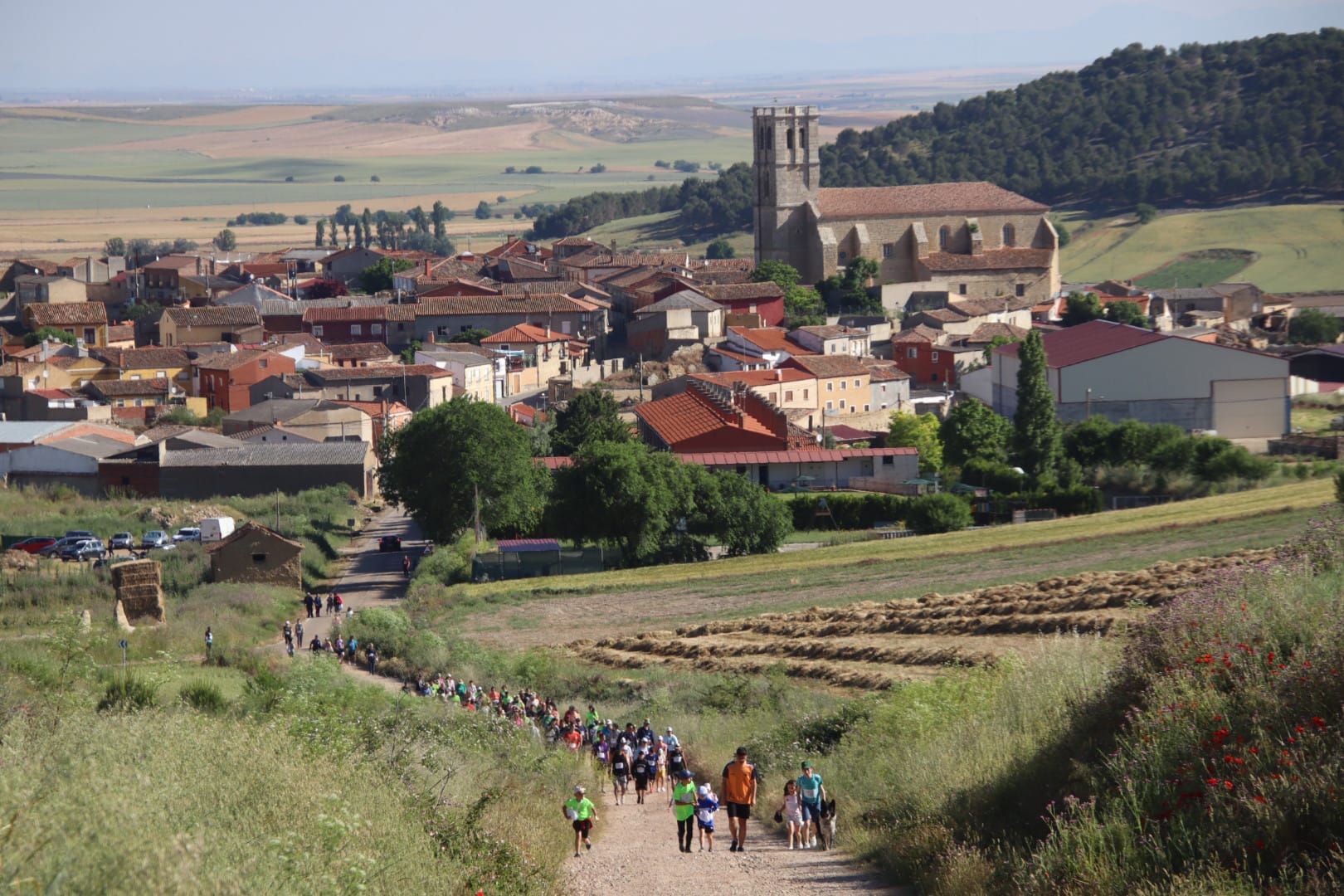 Valdenebro de los Valles marcha contra el cáncer