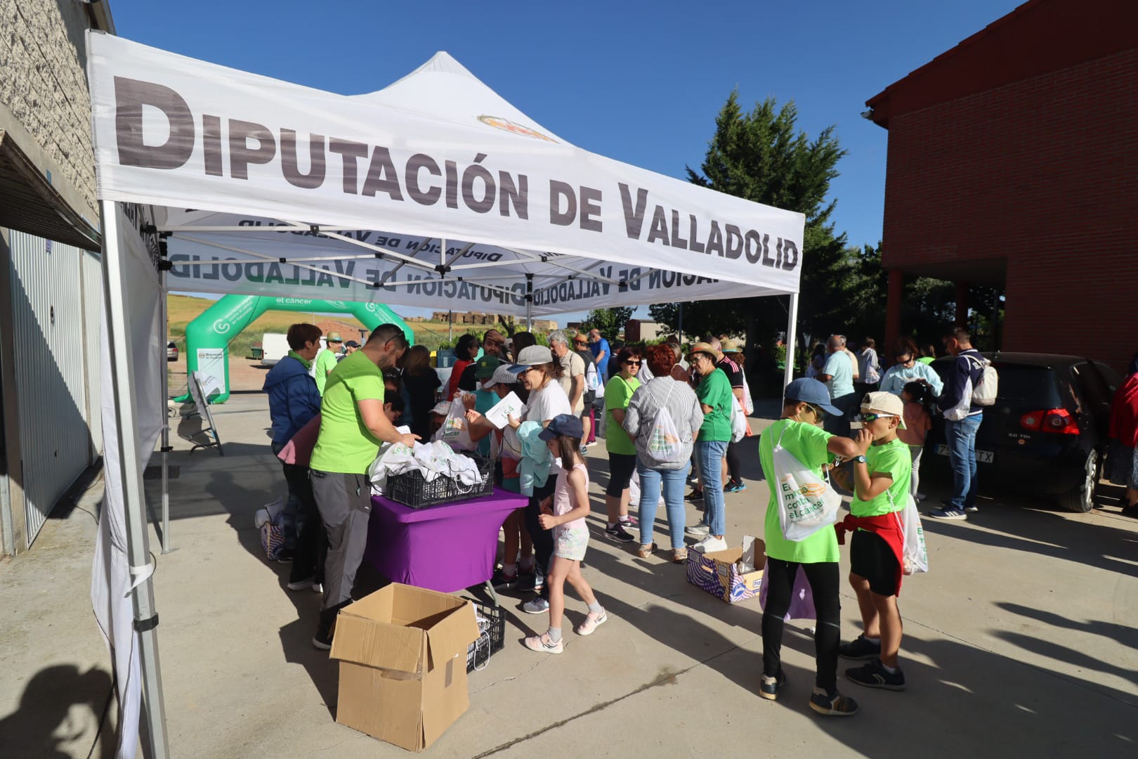 Valdenebro de los Valles marcha contra el cáncer