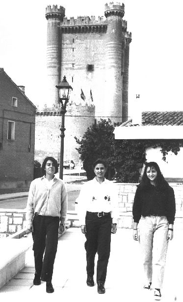 Las reinas de las fiestas de 1993.