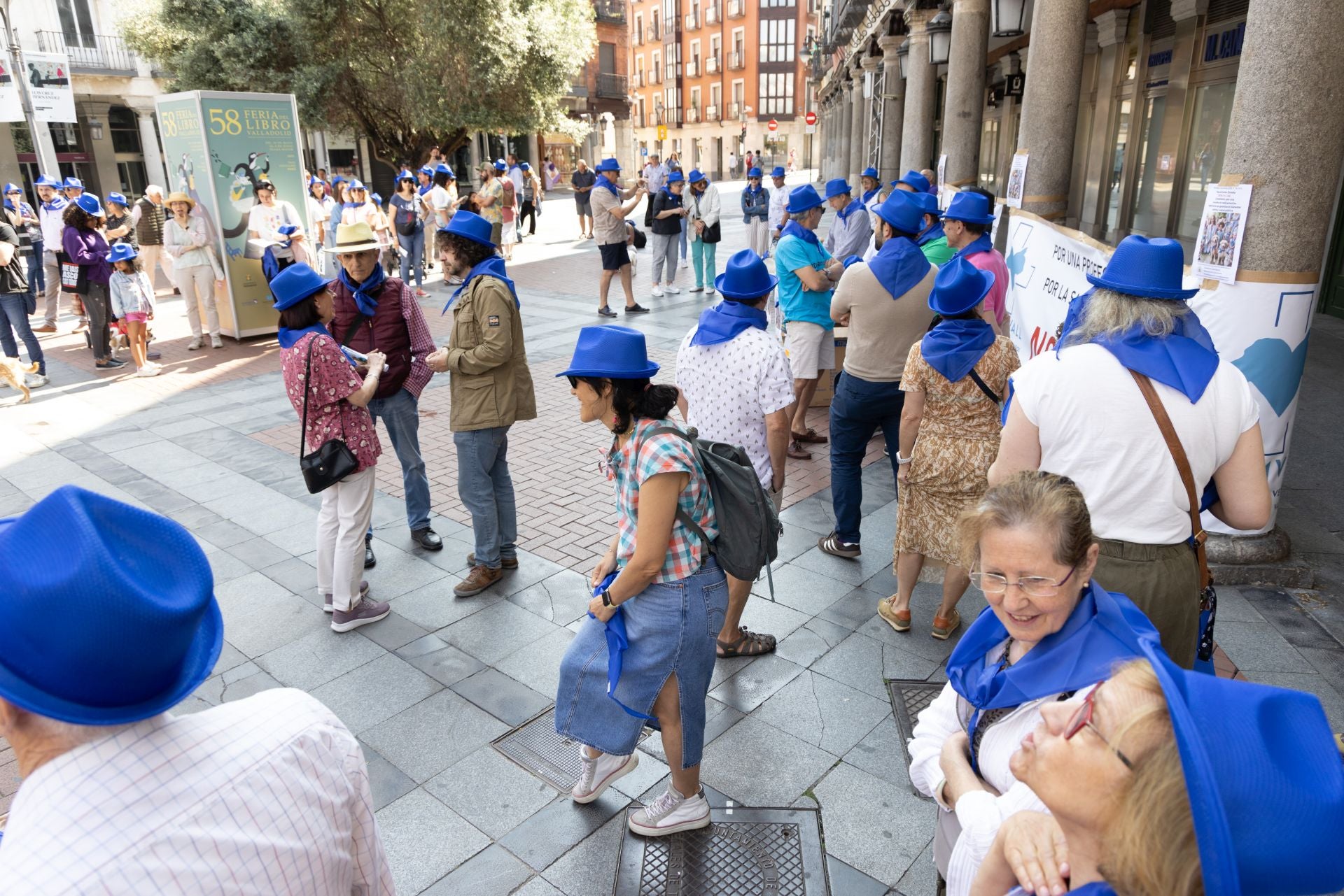 La protesta de los veterinarios, en imágenes