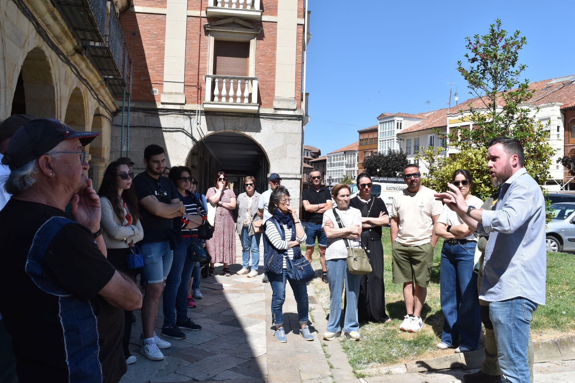 Caminar y charlar en Aguilar de Campoo