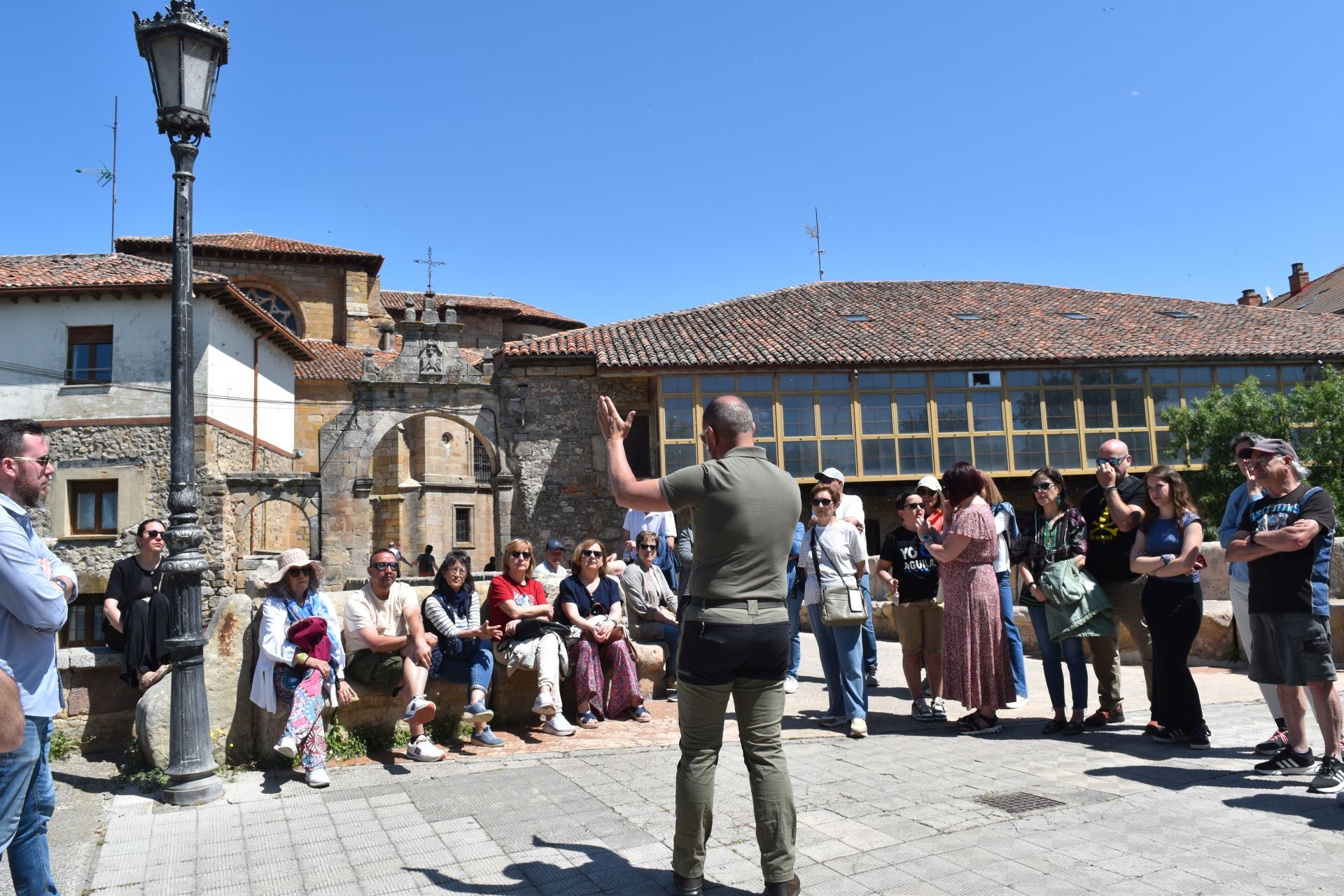 Caminar y charlar en Aguilar de Campoo
