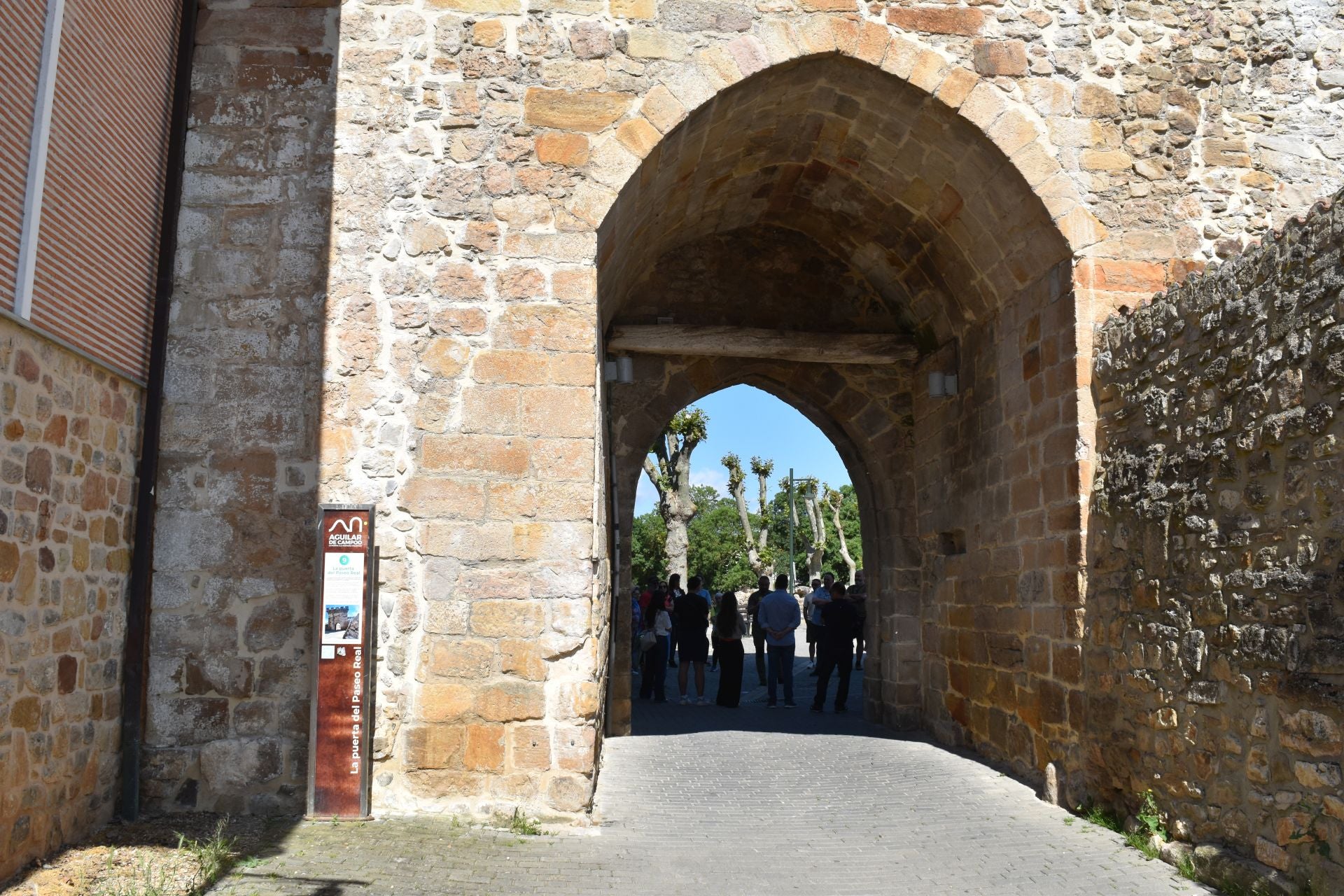 Caminar y charlar en Aguilar de Campoo