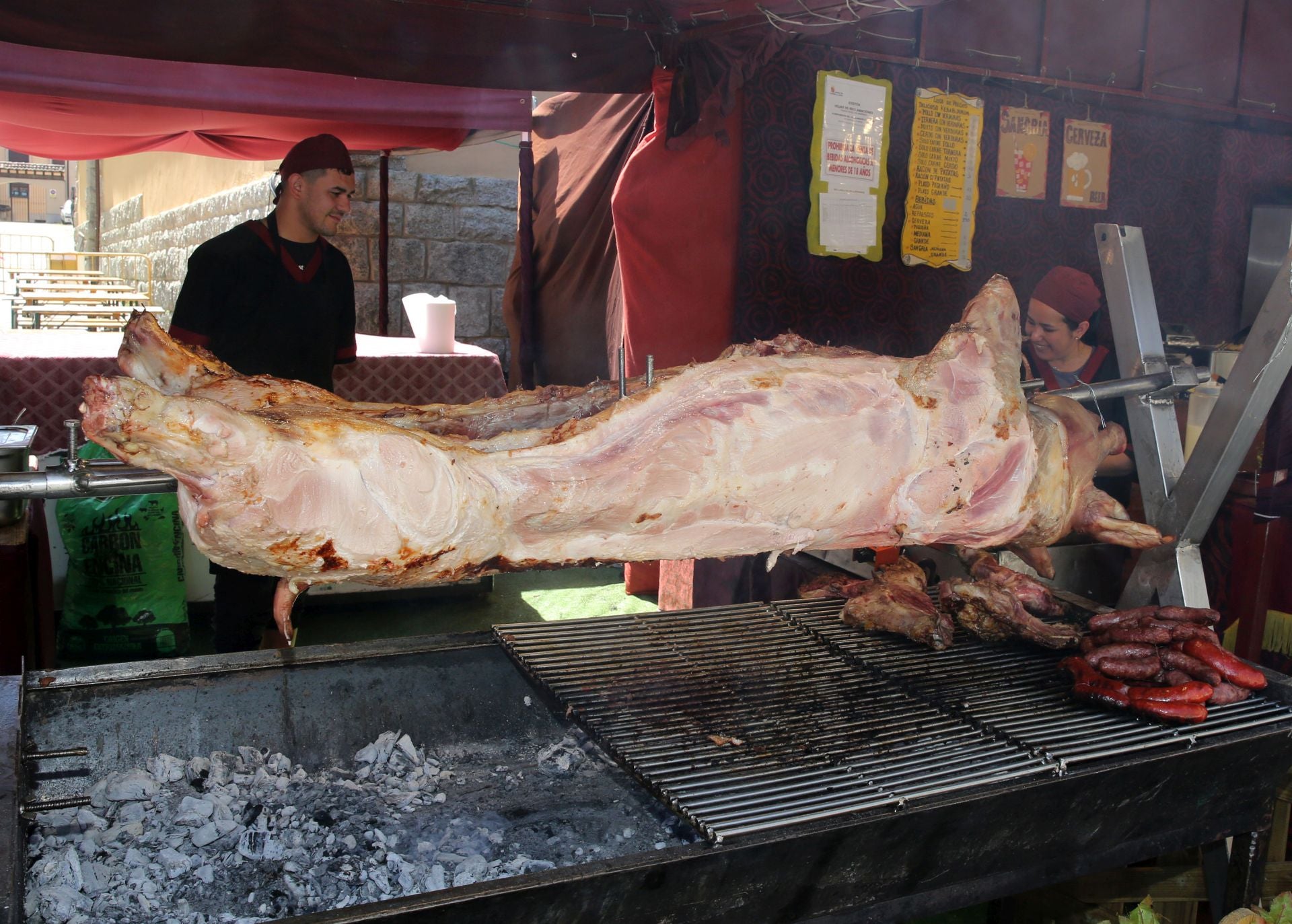El Mercado Barroco de La Granja, en imágenes