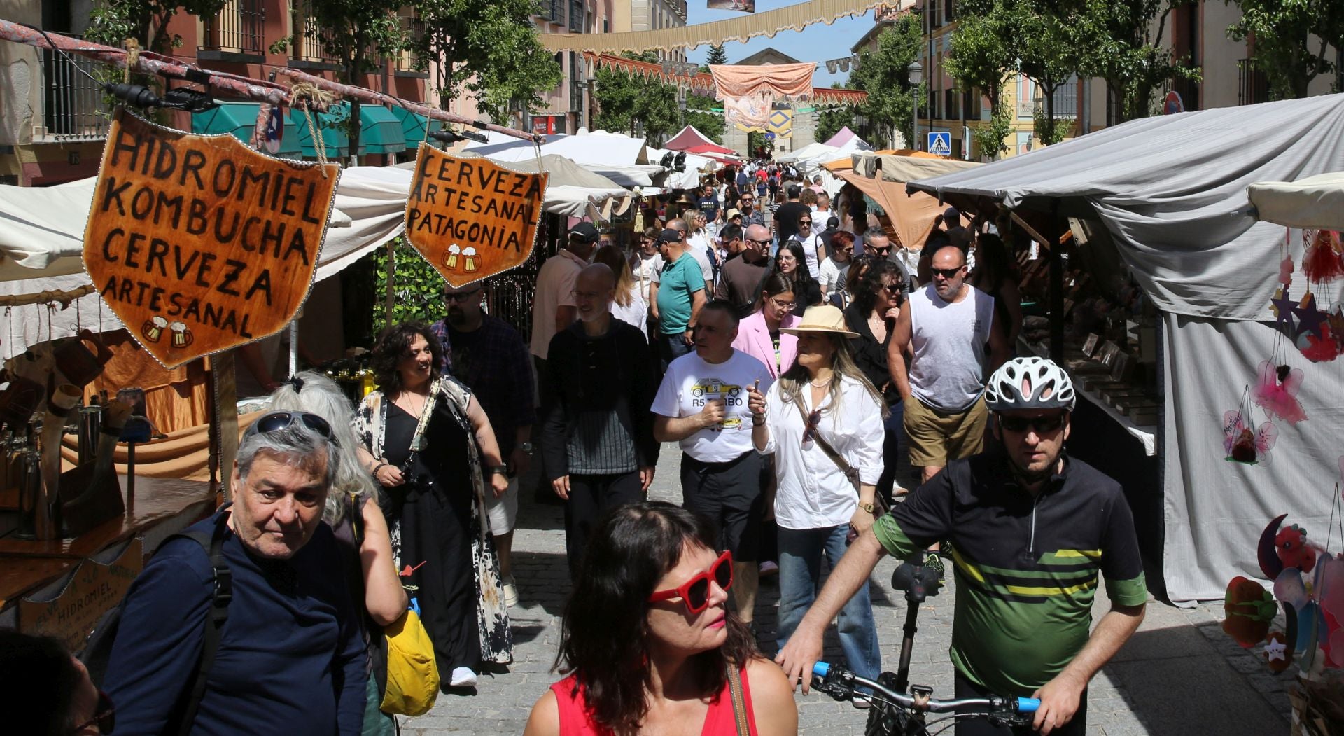 El Mercado Barroco de La Granja, en imágenes