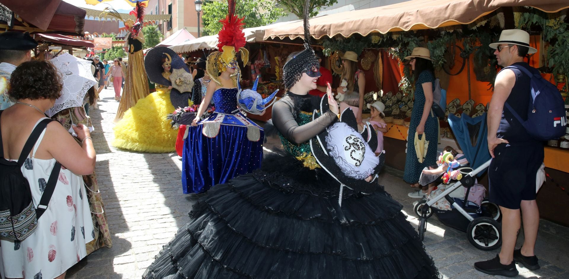 El Mercado Barroco de La Granja, en imágenes