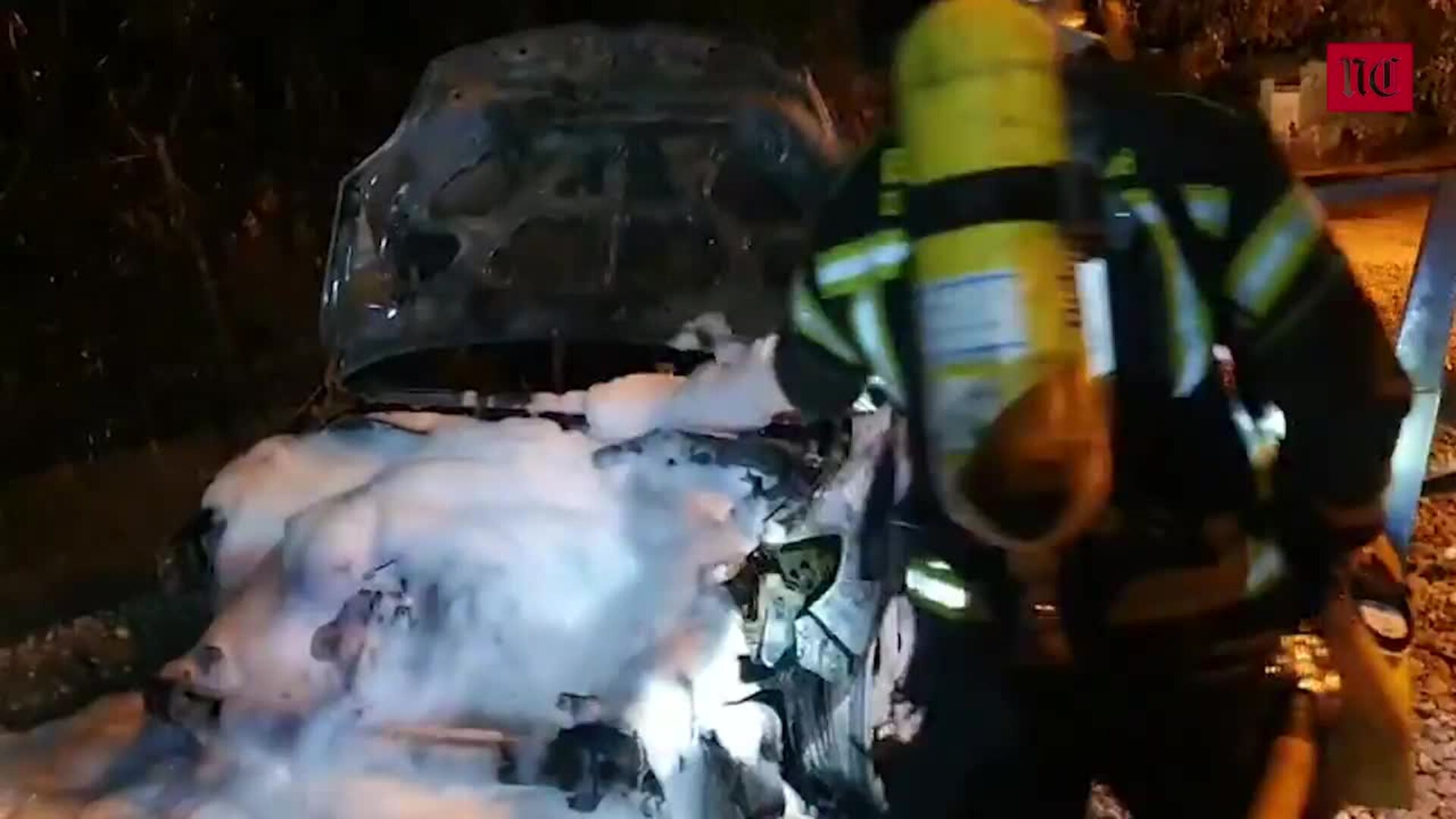 Dos coches arden en menos de nueve horas en Simancas y Peñafiel