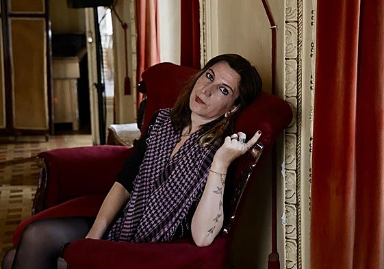 La dramaturga burgalesa María Velasco es una de las autoras del sello segoviano.