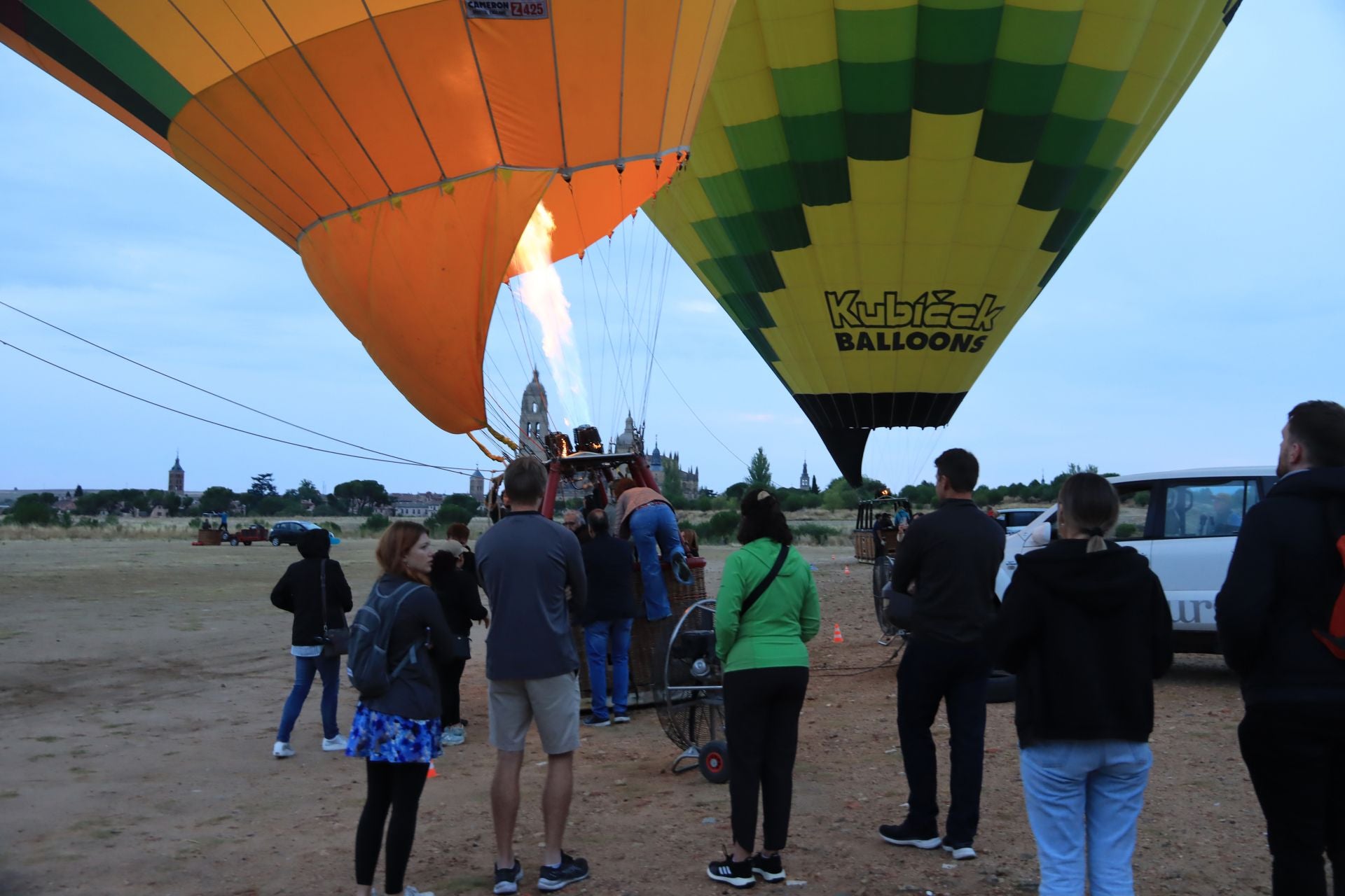Festival de globos en Segovia de 2024.