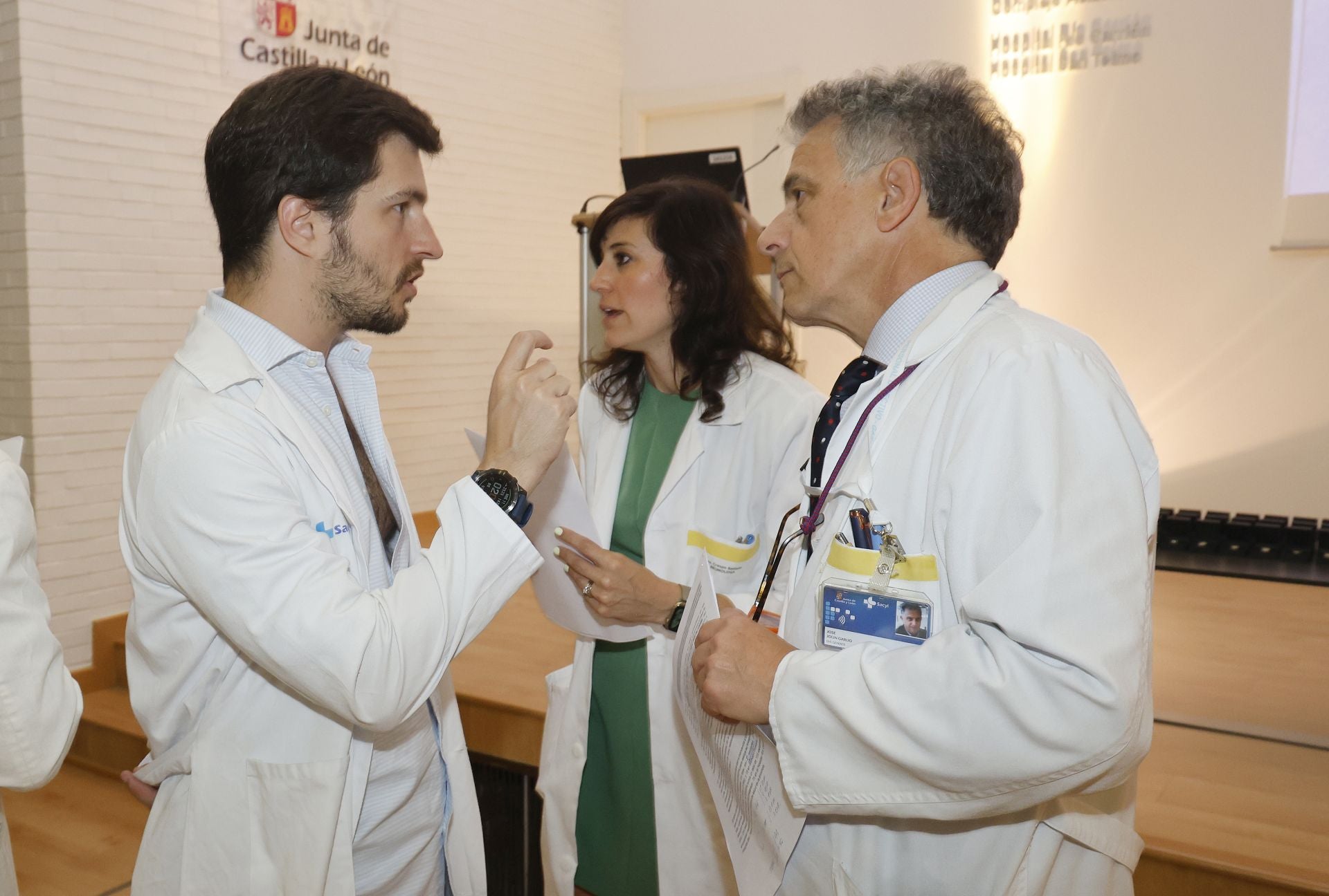 Los residentes cruzan sus caminos en el hospital de Palencia