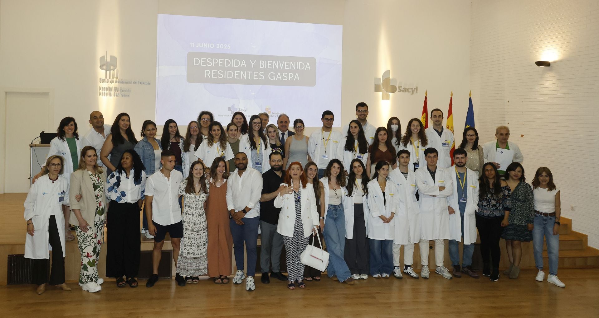 Los residentes cruzan sus caminos en el hospital de Palencia