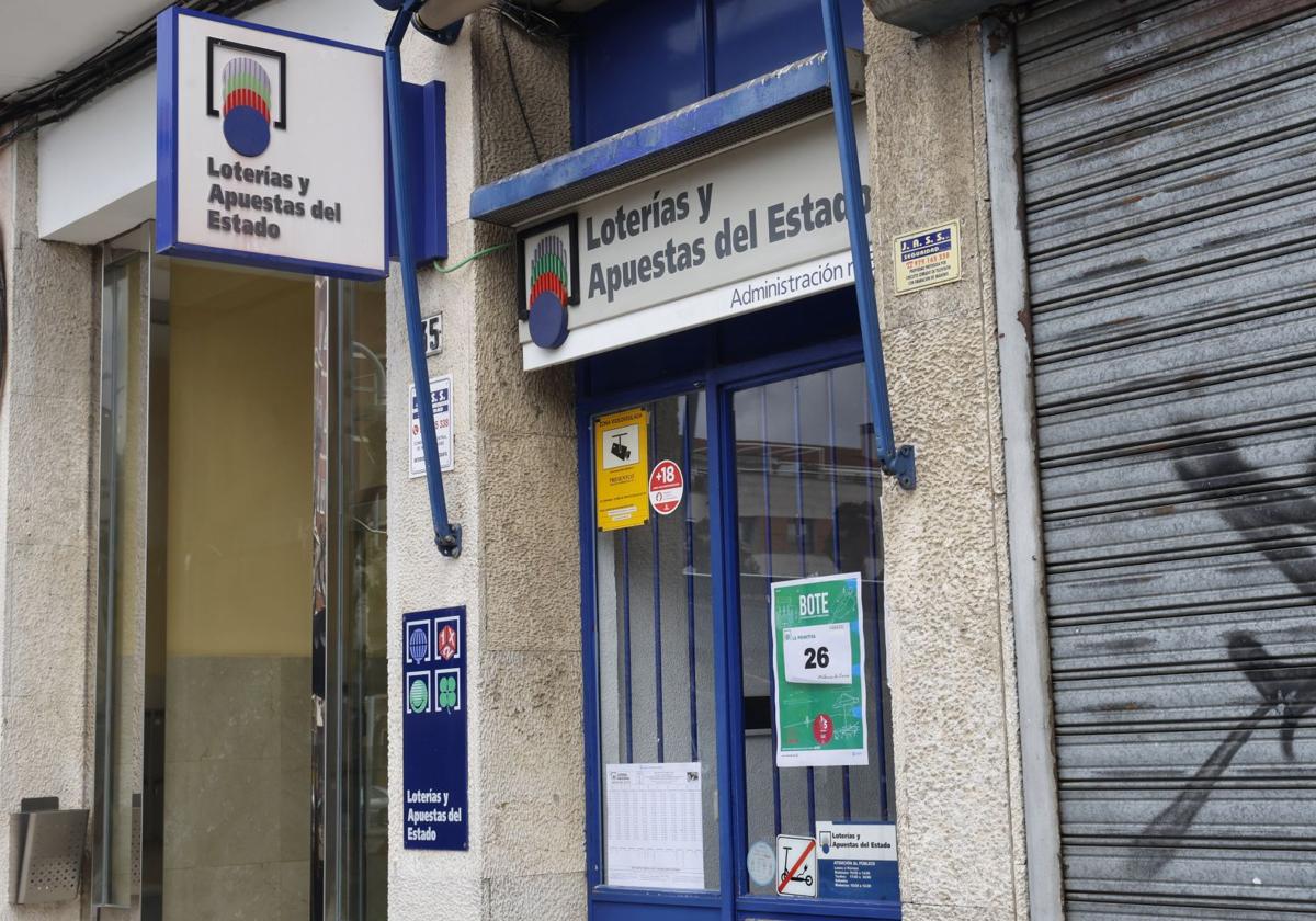 Administración de Lotería, en imagen de archivo.