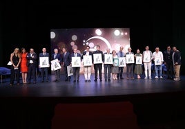 Imágenes de la gala de los Premios Onda Cero Valladolid, celebrada este jueves en el Teatro Calderón