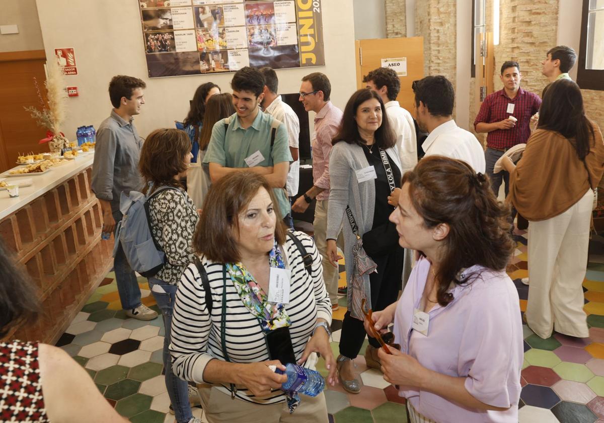 Reunión de los técnicos del Proyecto Arraigo, este jueves en Paredes de Nava.