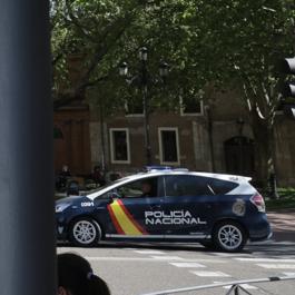 El coche de policía