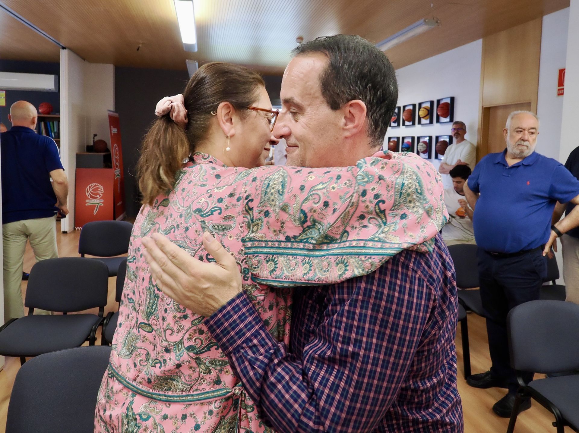La despedida de Pepe Catalina del CBC Valladolid, en imágenes