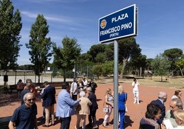 El homenaje de Valladolid a Francisco Pino, en imágenes