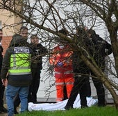 Intervención de la Policía Nacional para detener al agresor en Las Flores el 7 de enero de 2023.