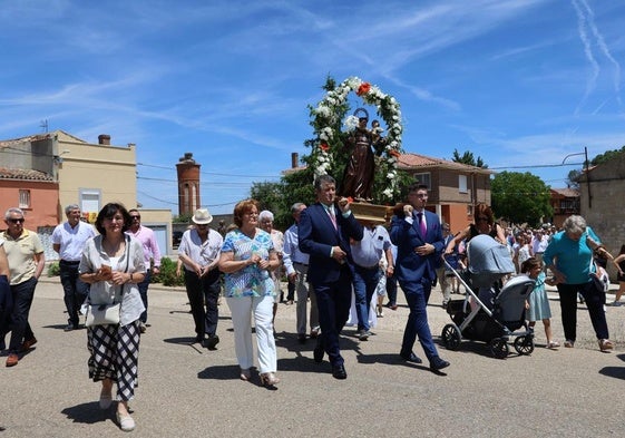 Procesión este viernes en Soto de Cerrato.