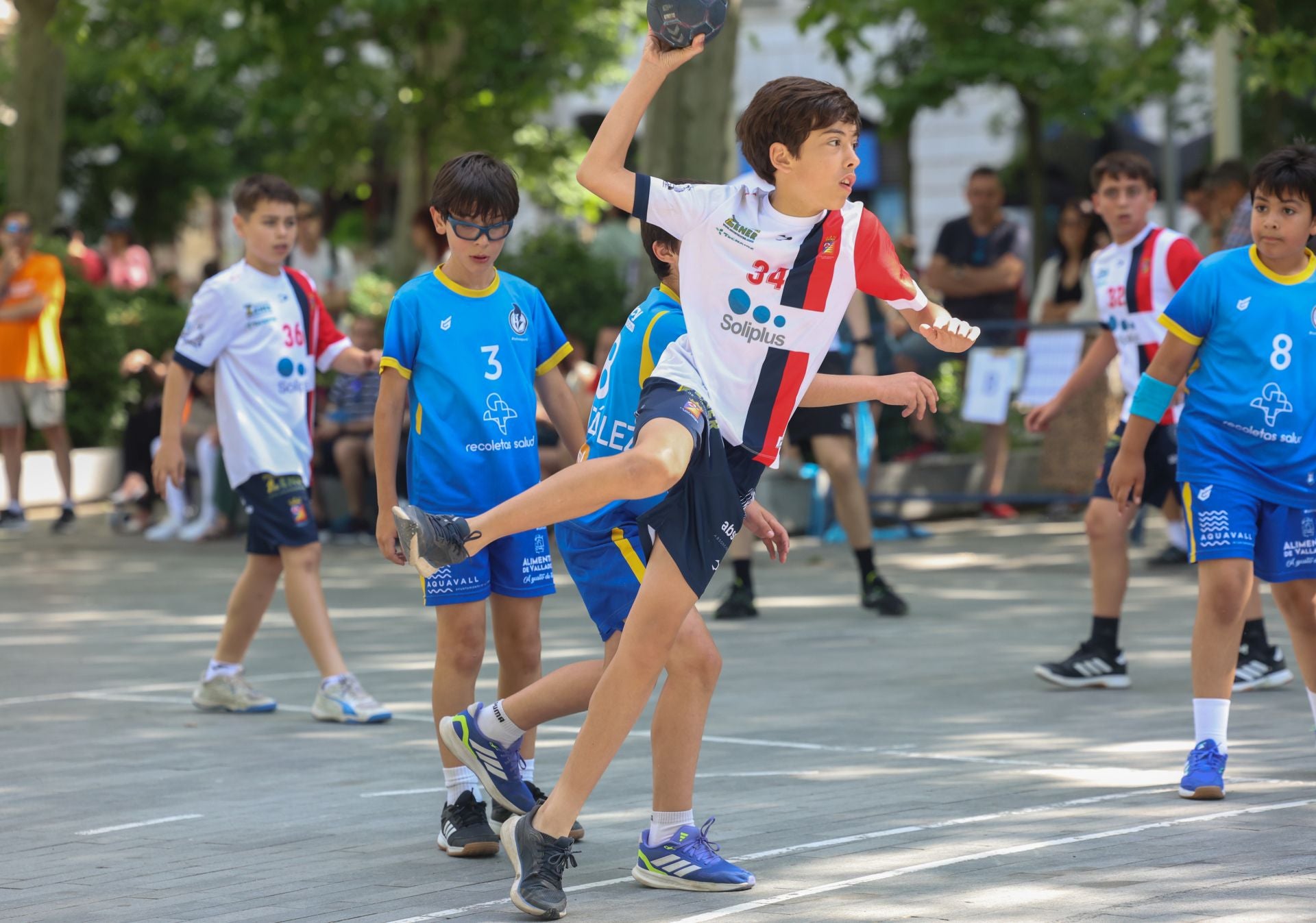 El maratón de balonmano en Valladolid, en imágenes
