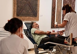 Donación de sangre, este sábado por la mañana en el Palacio de Pimentel.