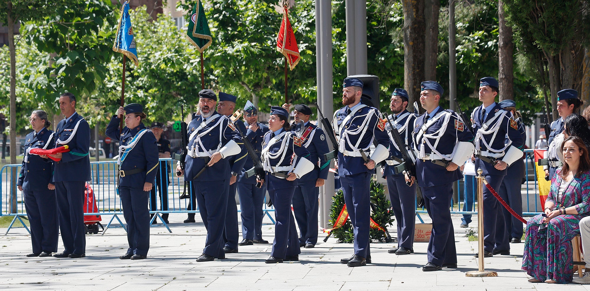 Palencia reaviva el compromiso con las Fuerzas Armadas