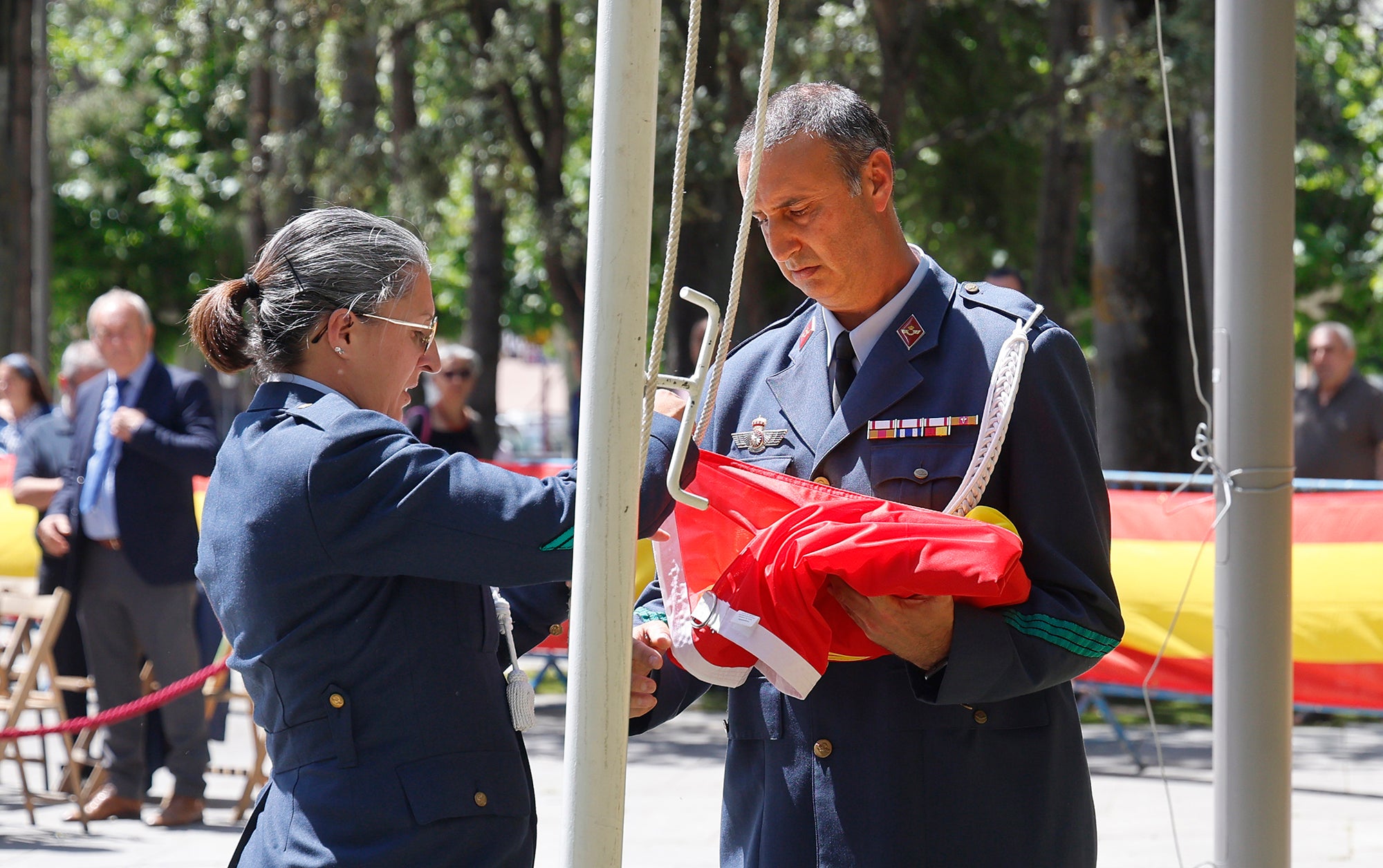 Palencia reaviva el compromiso con las Fuerzas Armadas