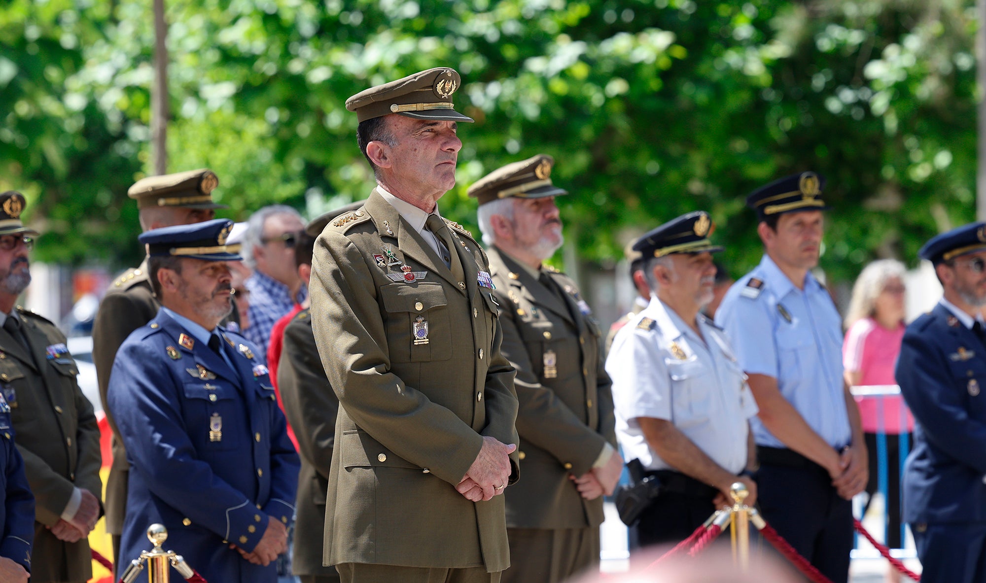 Palencia reaviva el compromiso con las Fuerzas Armadas